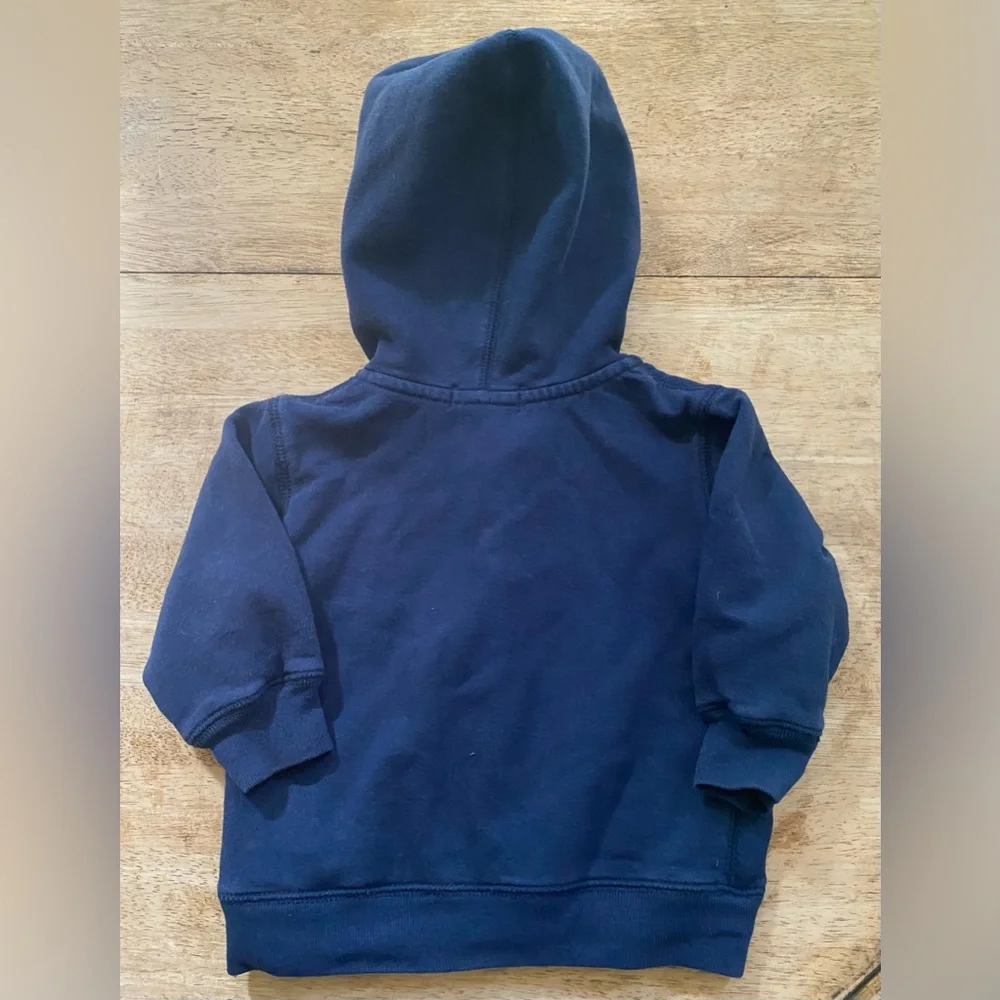 Vintage Polo‎ by Ralph Lauren Infant Size Medium Navy Zip/Hooded Jacket